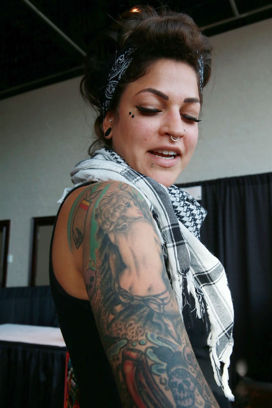 Hazzy Tattooist  MCR tarot tattoo on Emily Thank you as  Facebook