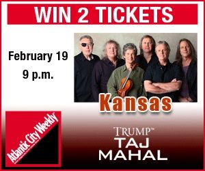 Win 2 tickets to see Kansas at Trump Taj Mahal on Feb. 19
