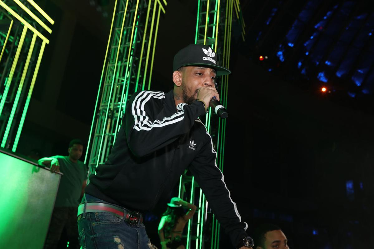 Rapper J. Holiday performed at The Pool After Dark