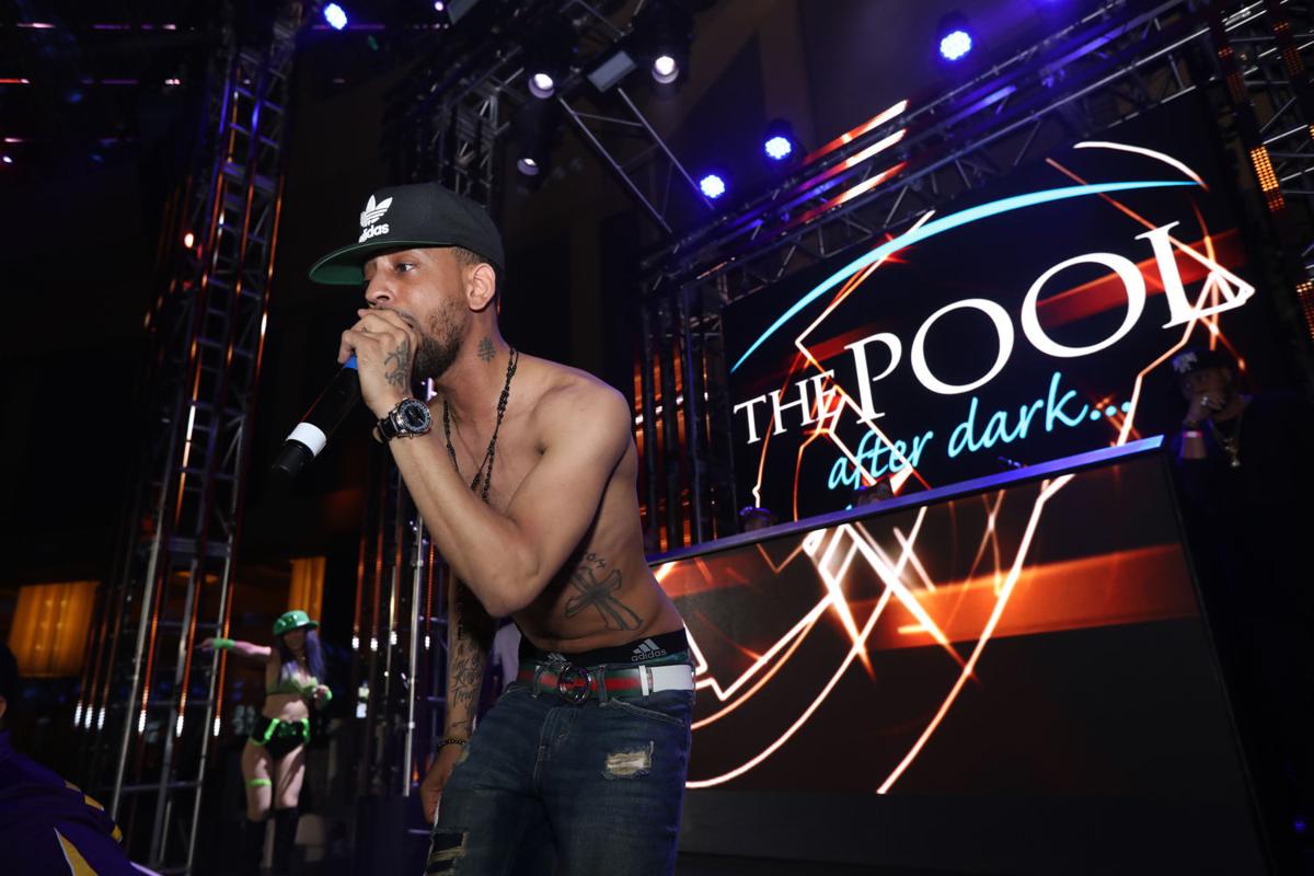 Rapper J. Holiday performed at The Pool After Dark