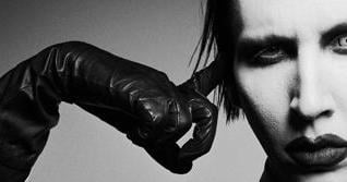 Marilyn Manson Printed Sew-On Patch – Brian Warner American Metal Band Logo, USA Made