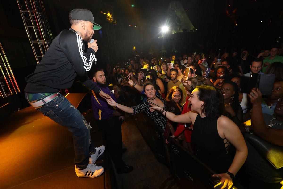 Rapper J. Holiday performed at The Pool After Dark