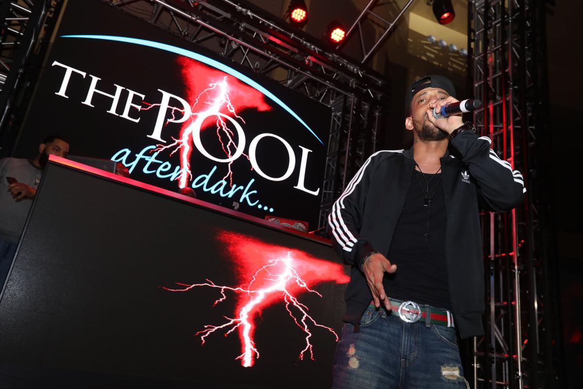 Rapper J. Holiday performed at The Pool After Dark