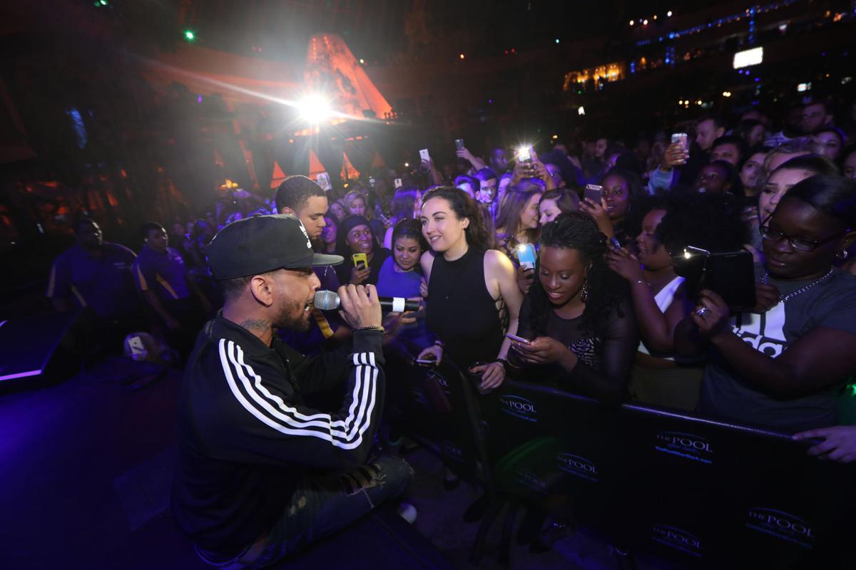 Rapper J. Holiday performed at The Pool After Dark
