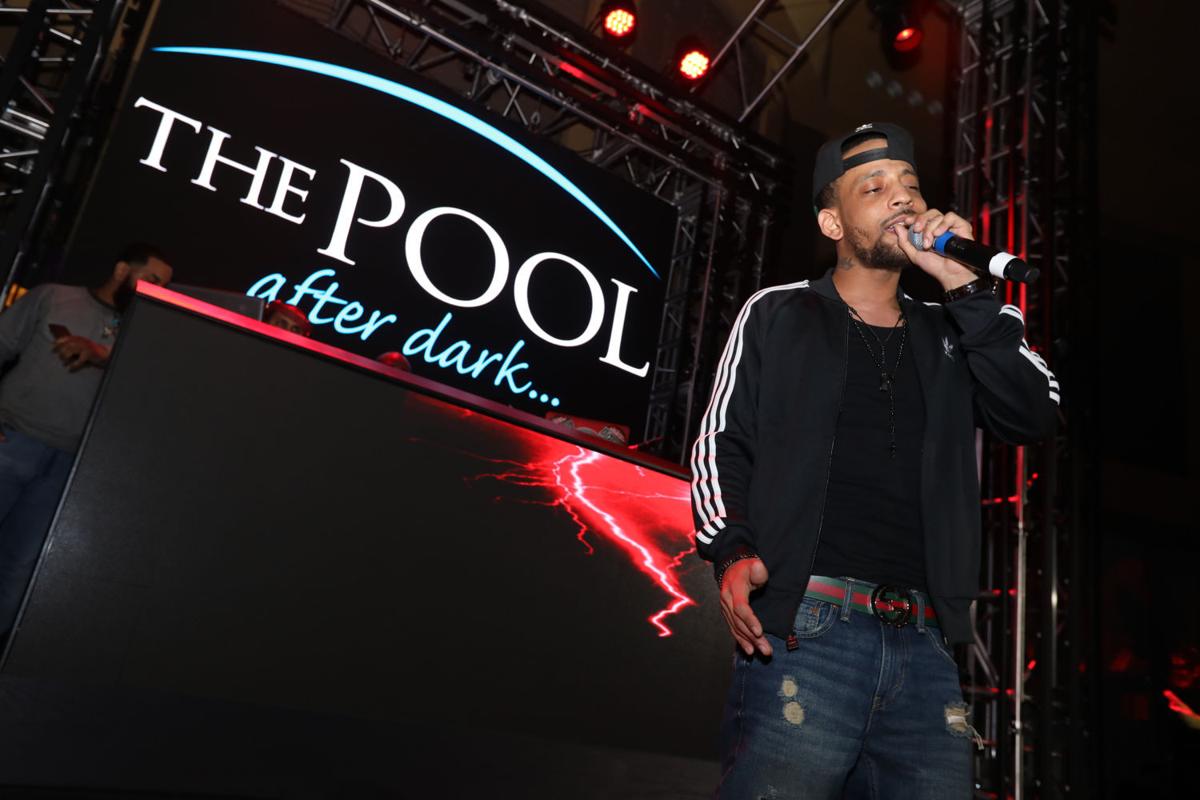 Rapper J. Holiday performed at The Pool After Dark