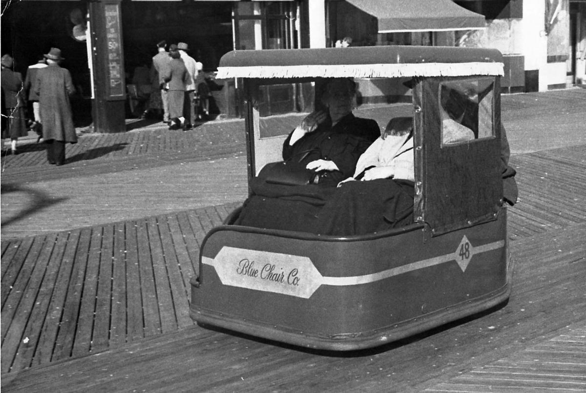 Look back at Atlantic City's Boardwalk rolling chairs