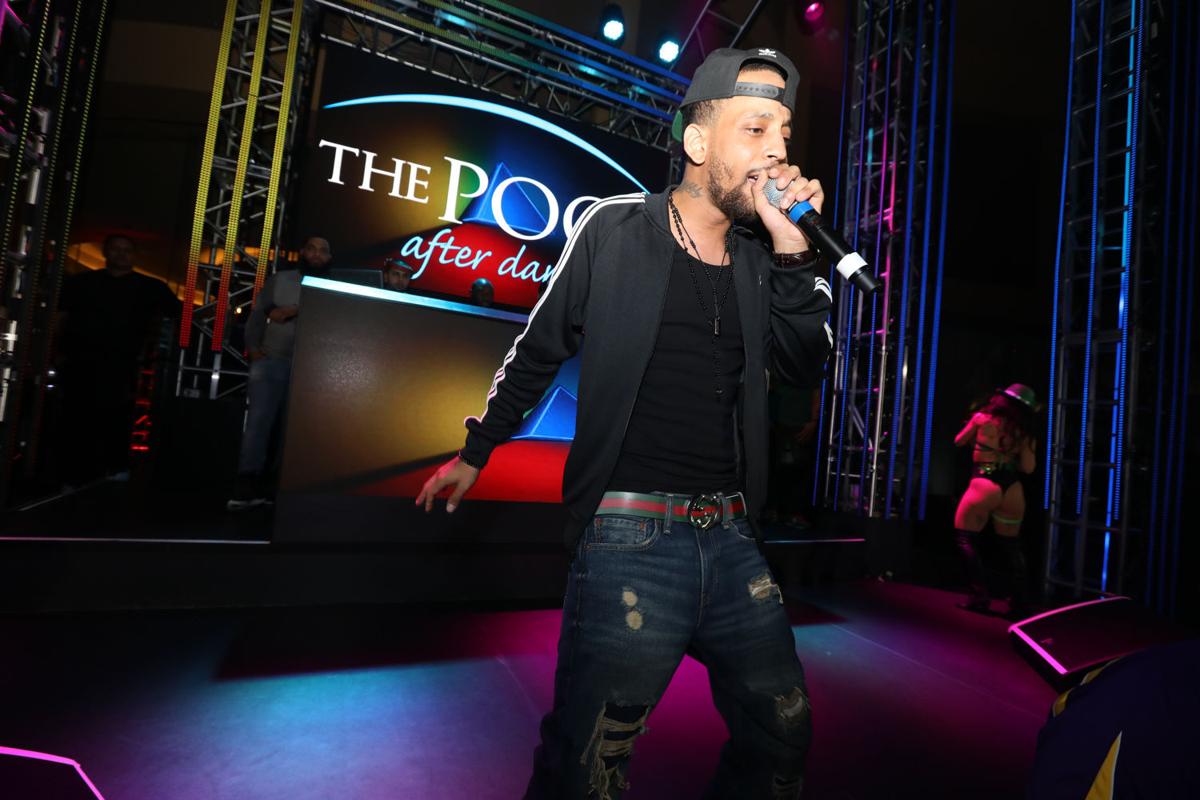 Rapper J. Holiday performed at The Pool After Dark