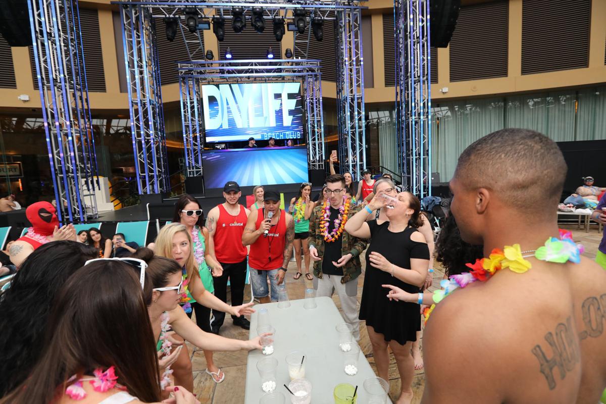 Daylife pool party at "The Pool" Harrah's AC