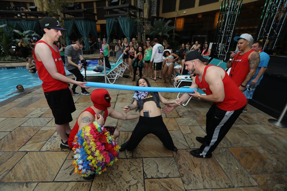 Daylife pool party at "The Pool" Harrah's AC