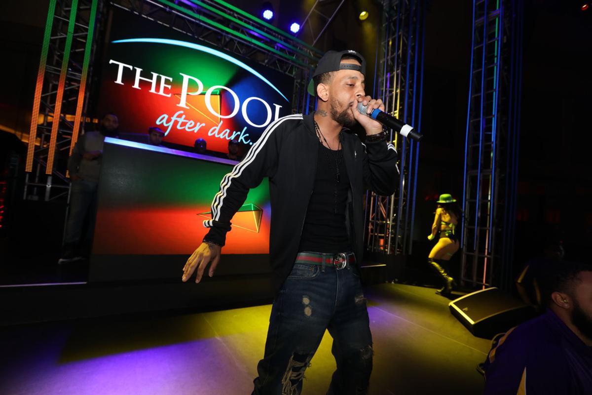 Rapper J. Holiday performed at The Pool After Dark