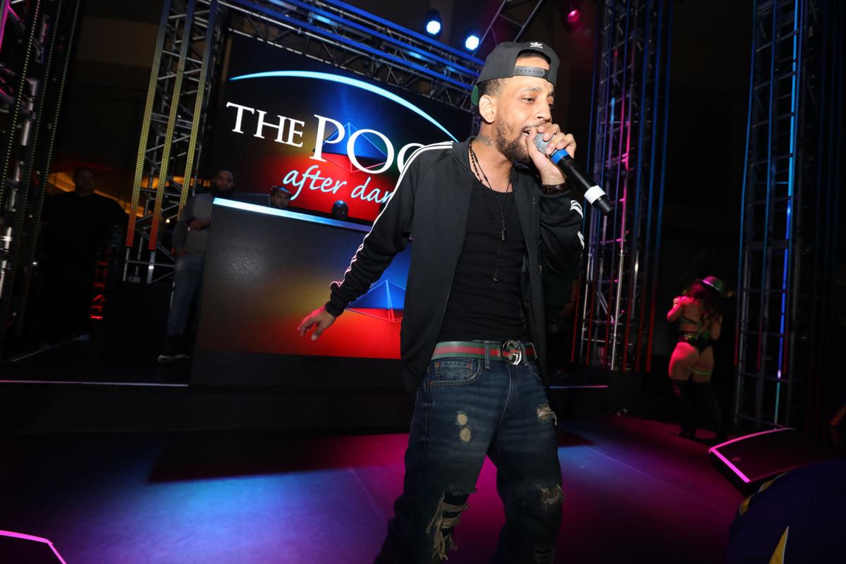 Rapper J. Holiday performed at The Pool After Dark