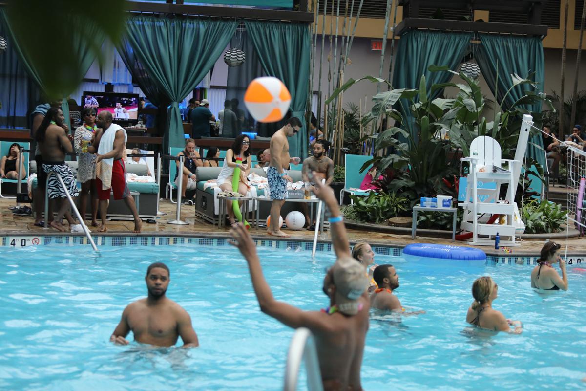 Daylife pool party at "The Pool" Harrah's AC