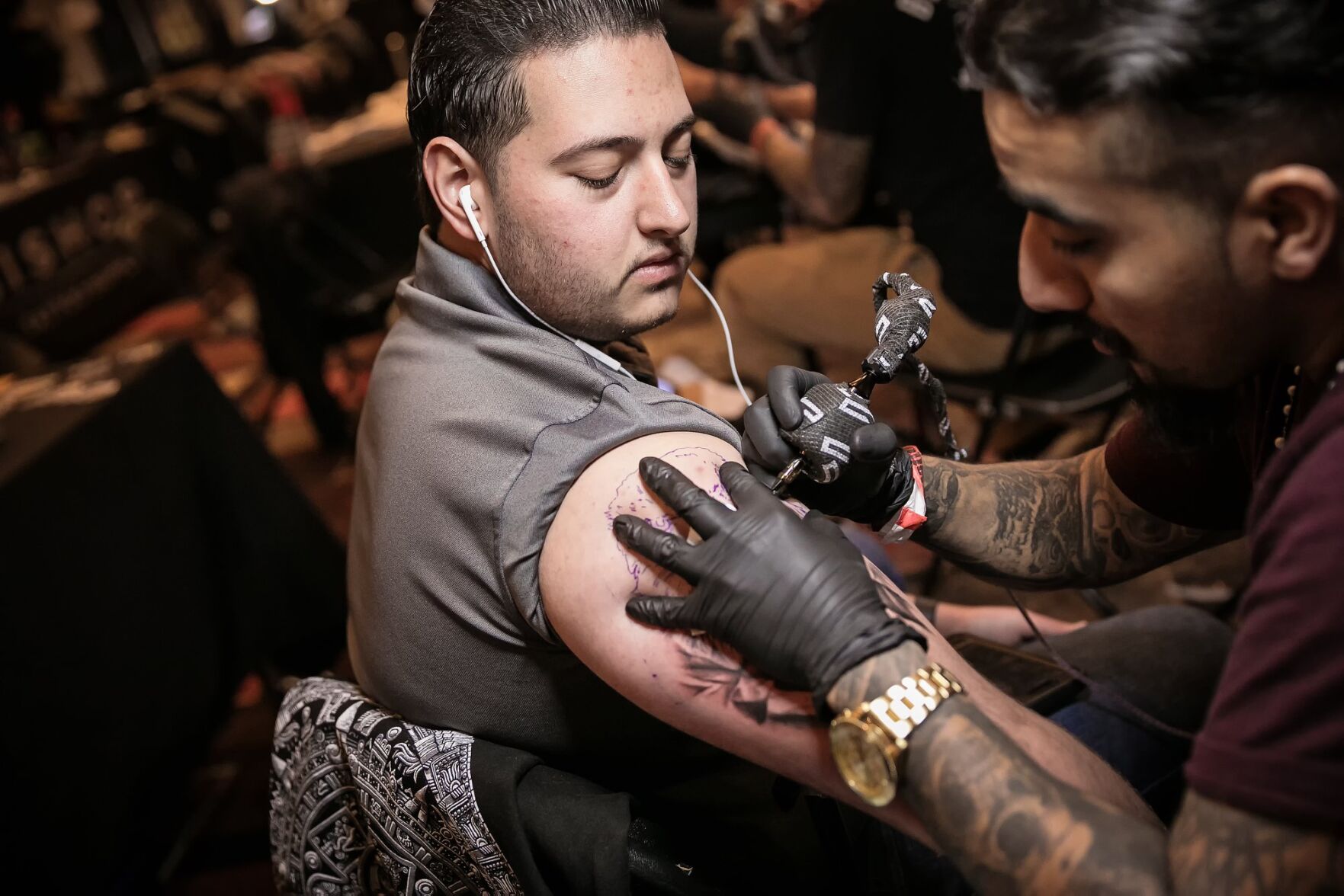 Last Day of Addicted to Inks Tattoo Convention at County Center