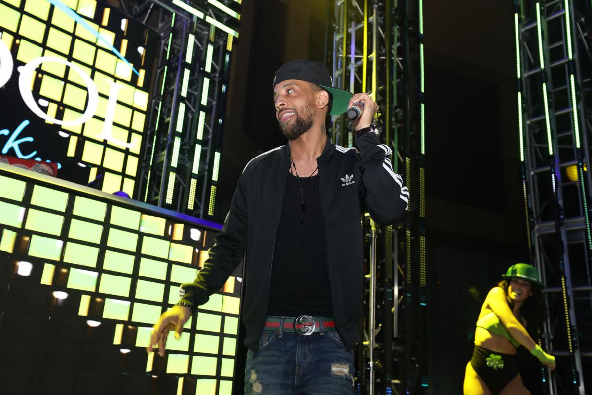 Rapper J. Holiday performed at The Pool After Dark