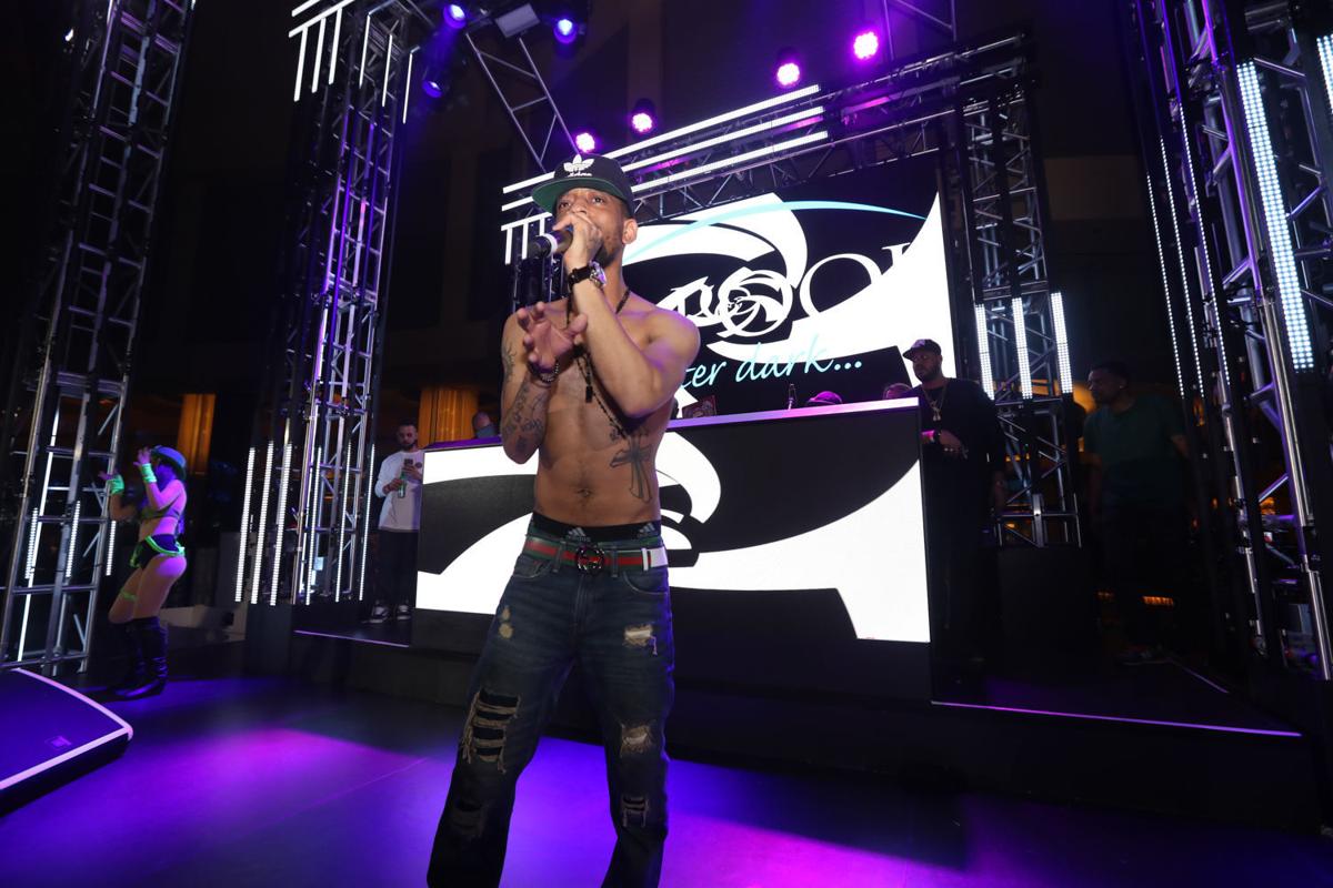 Rapper J. Holiday performed at The Pool After Dark
