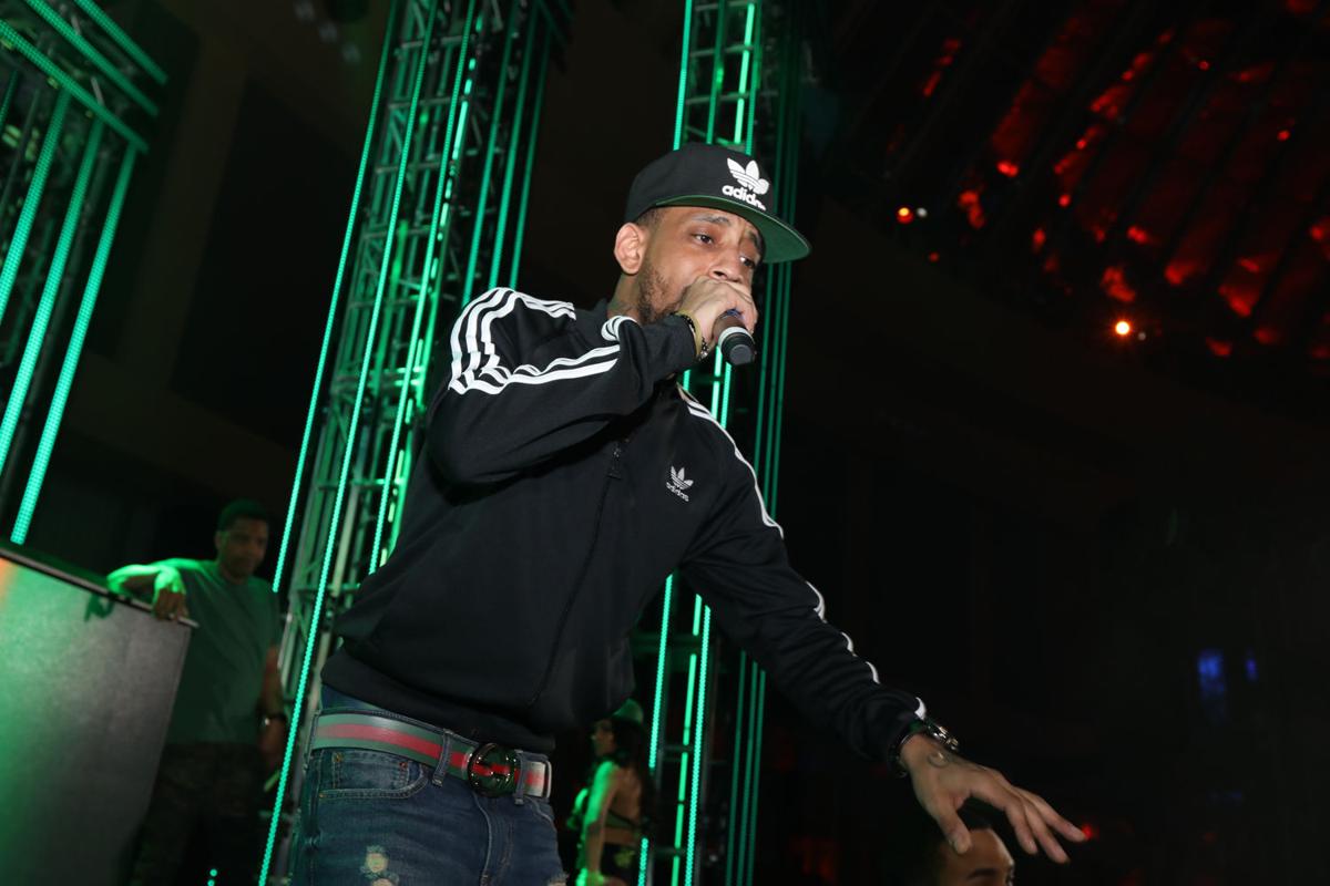 Rapper J. Holiday performed at The Pool After Dark