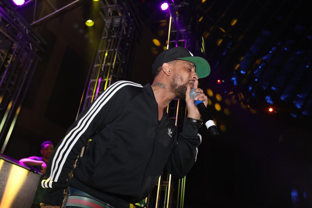 Rapper J. Holiday performed at The Pool After Dark