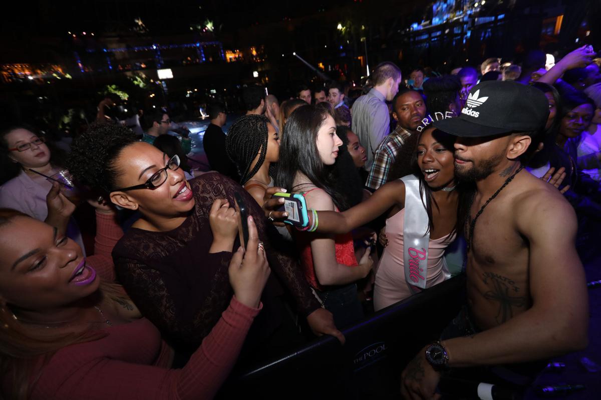 Rapper J. Holiday performed at The Pool After Dark