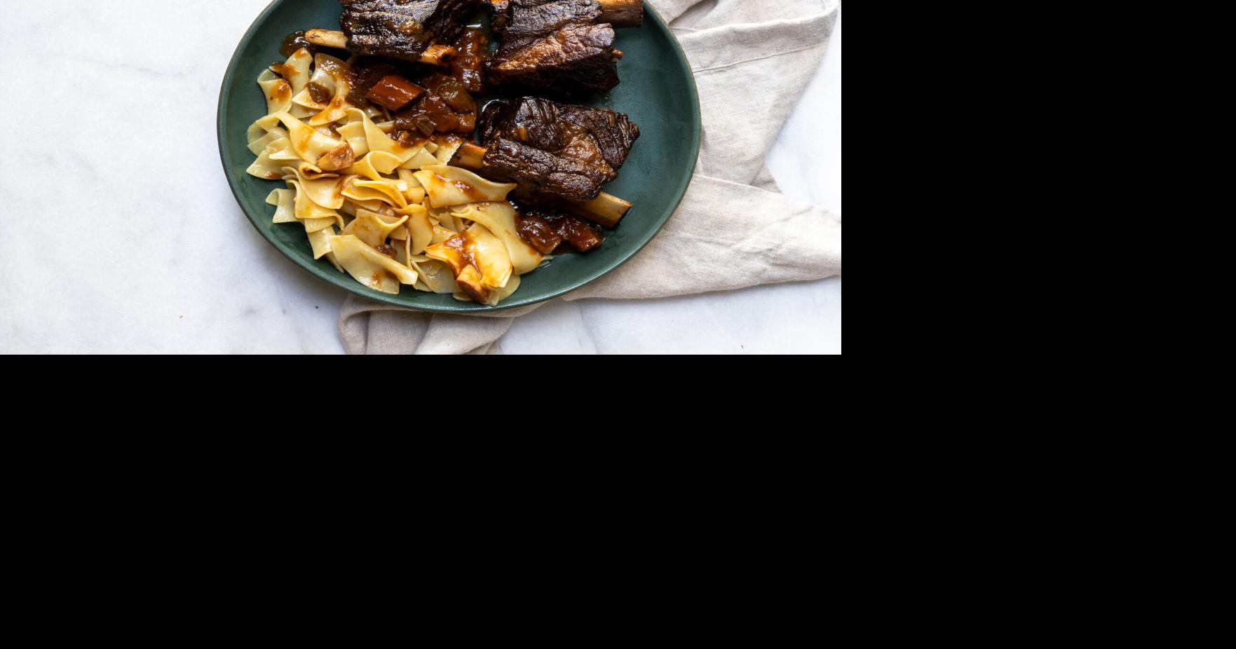 These wine-braised, bone-in beef short ribs are sure to make your mouth ...