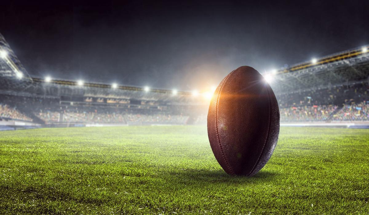 Football Field and Ball