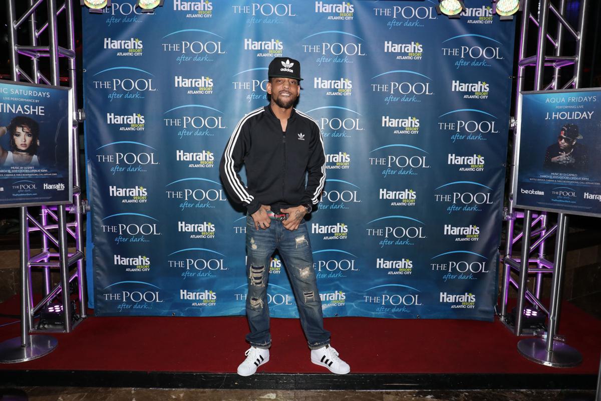 Rapper J. Holiday performed at The Pool After Dark