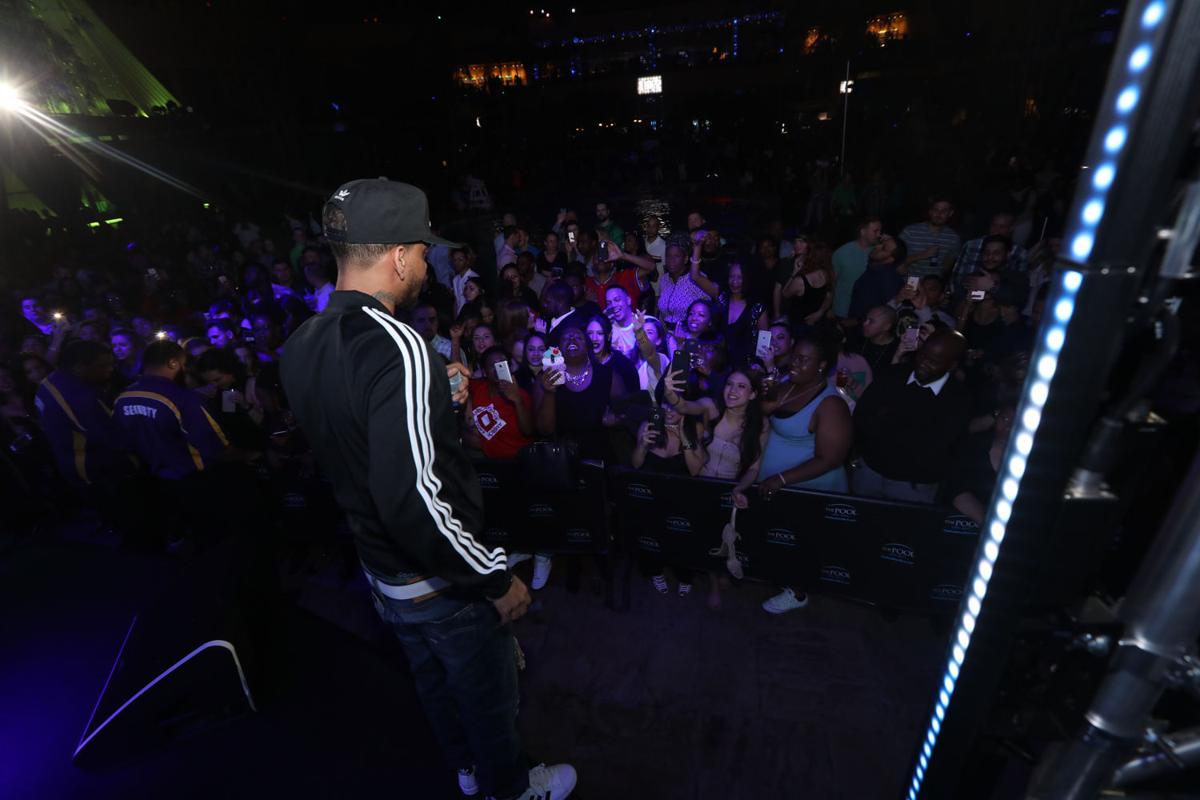 Rapper J. Holiday performed at The Pool After Dark