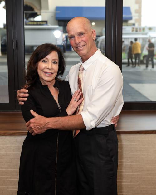 ‍Julie Fanelli and Ron