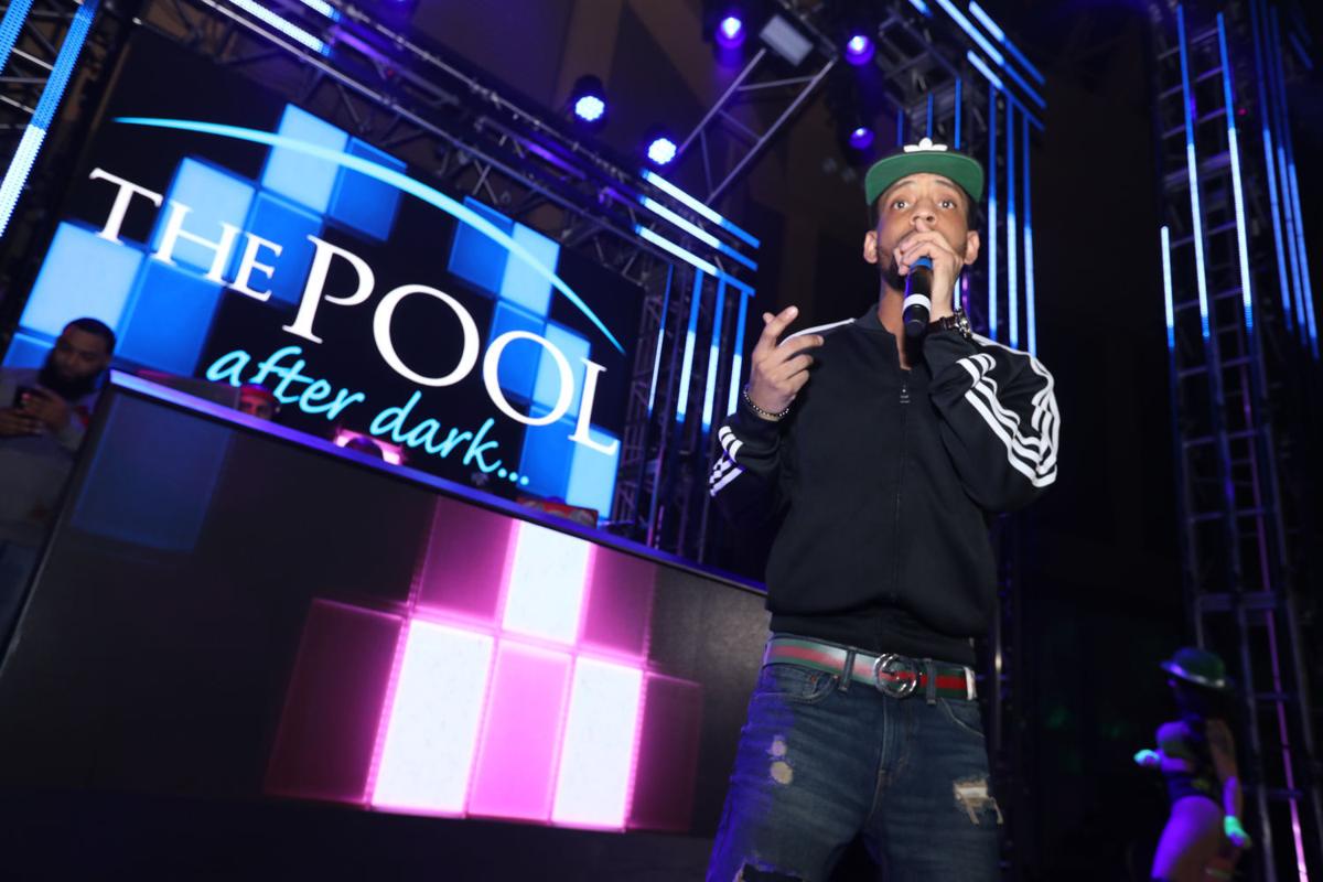 Rapper J. Holiday performed at The Pool After Dark