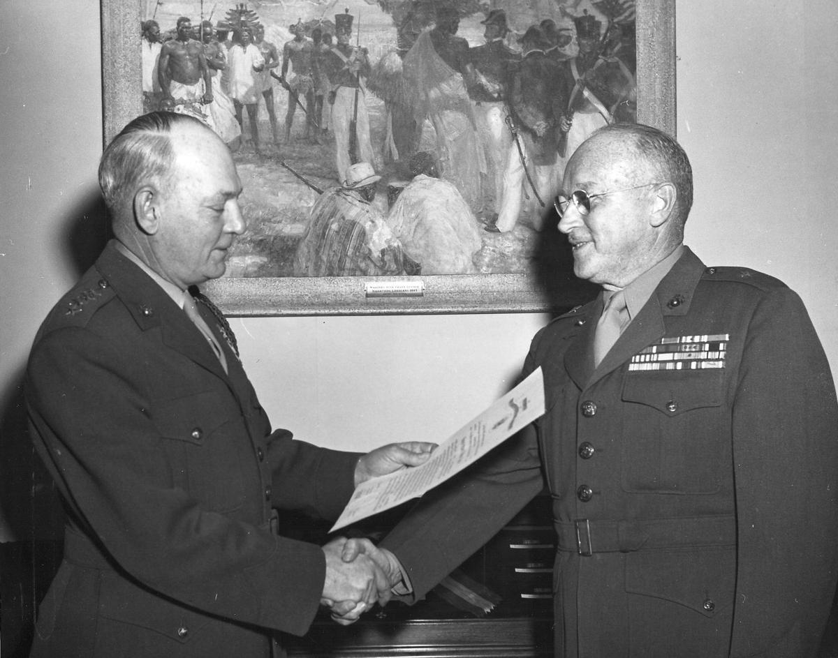 Guest column An Auburn Devil Dog goes to war The service of Leonard