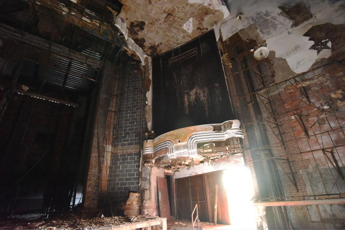 Inside the Auburn Schine Theater