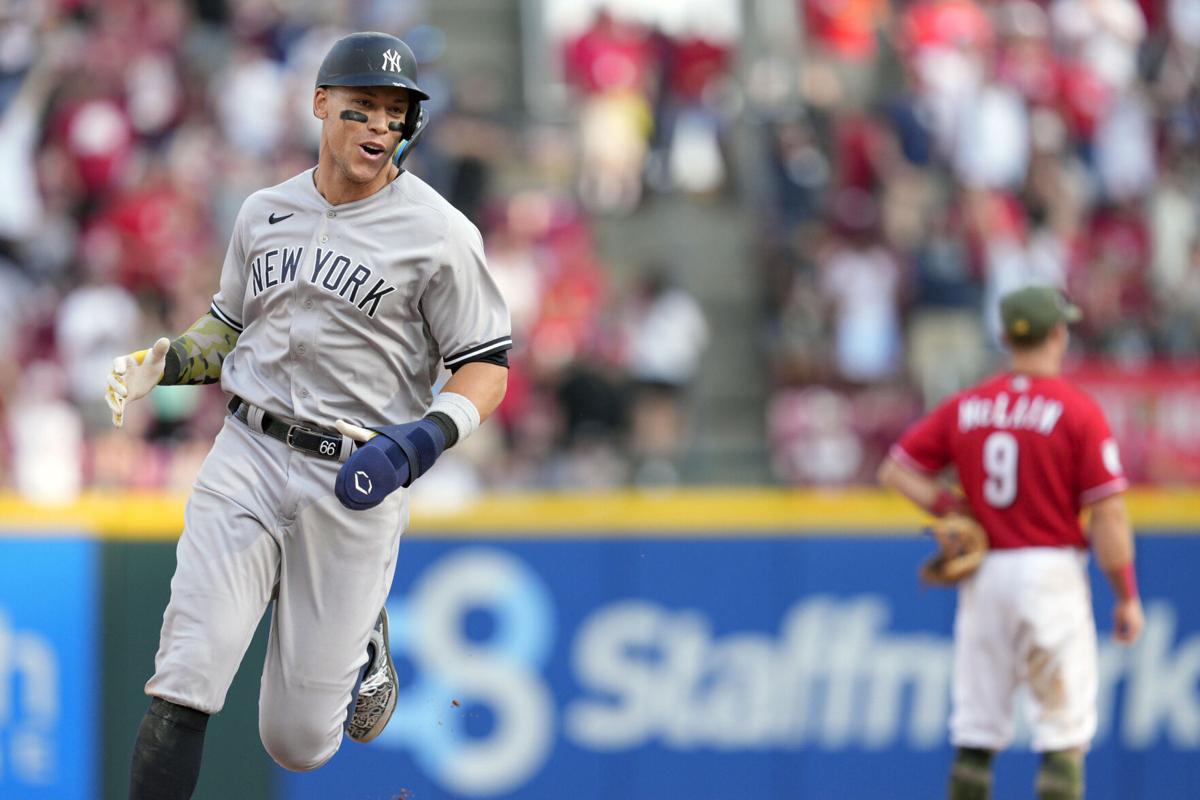 Aaron Judge, Anthony Rizzo homer in win vs. Reds