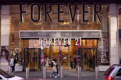 Forever 21 is going out of business in the United States