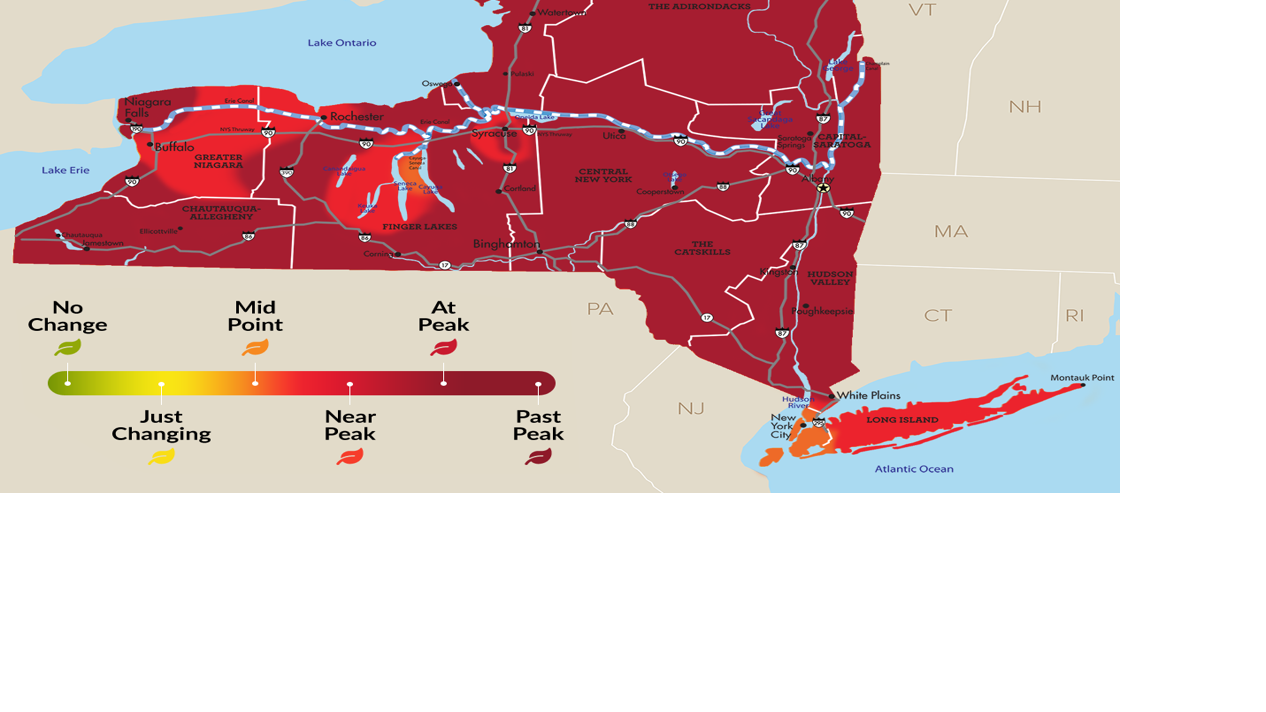 New York state fall foliage report for week of Oct 30 Nov 5  Local  