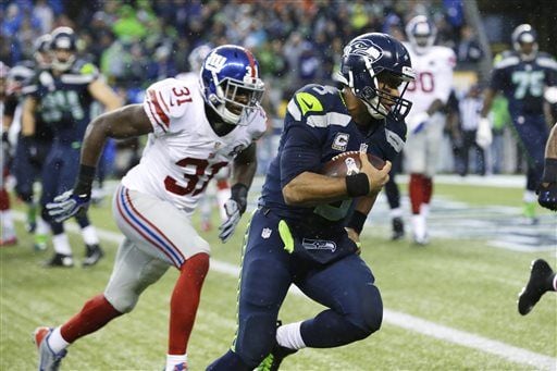 NY Giants give up four Marshawn Lynch TDs, fall apart late in 38-17 loss to  Seahawks – New York Daily News