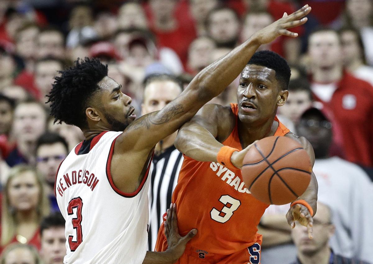 Gillon Scores 43 As Syracuse Men S Basketball Defeats N C State In Overtime Thriller Local Sports Auburnpub Com