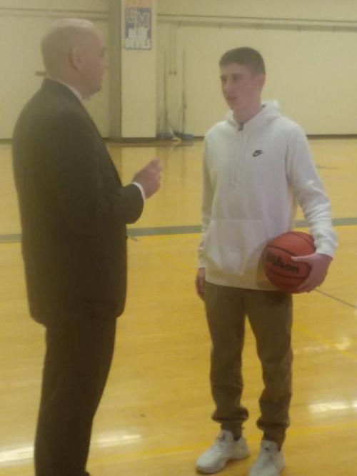 Unusual Assist Cato Meridian Basketball Player S Act Of On Court