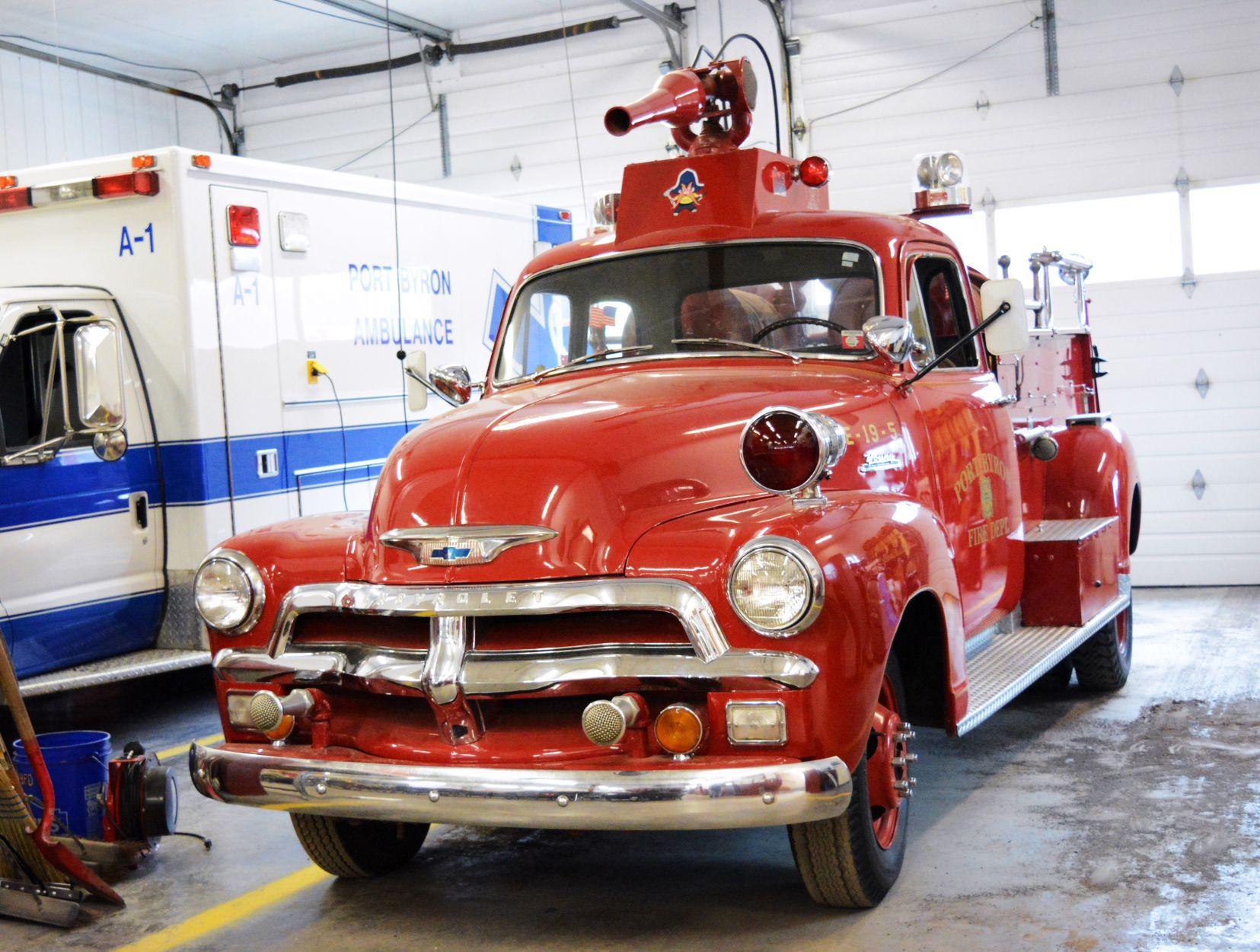 Port Byron firefighters raise money to restore antique 'Little Mo