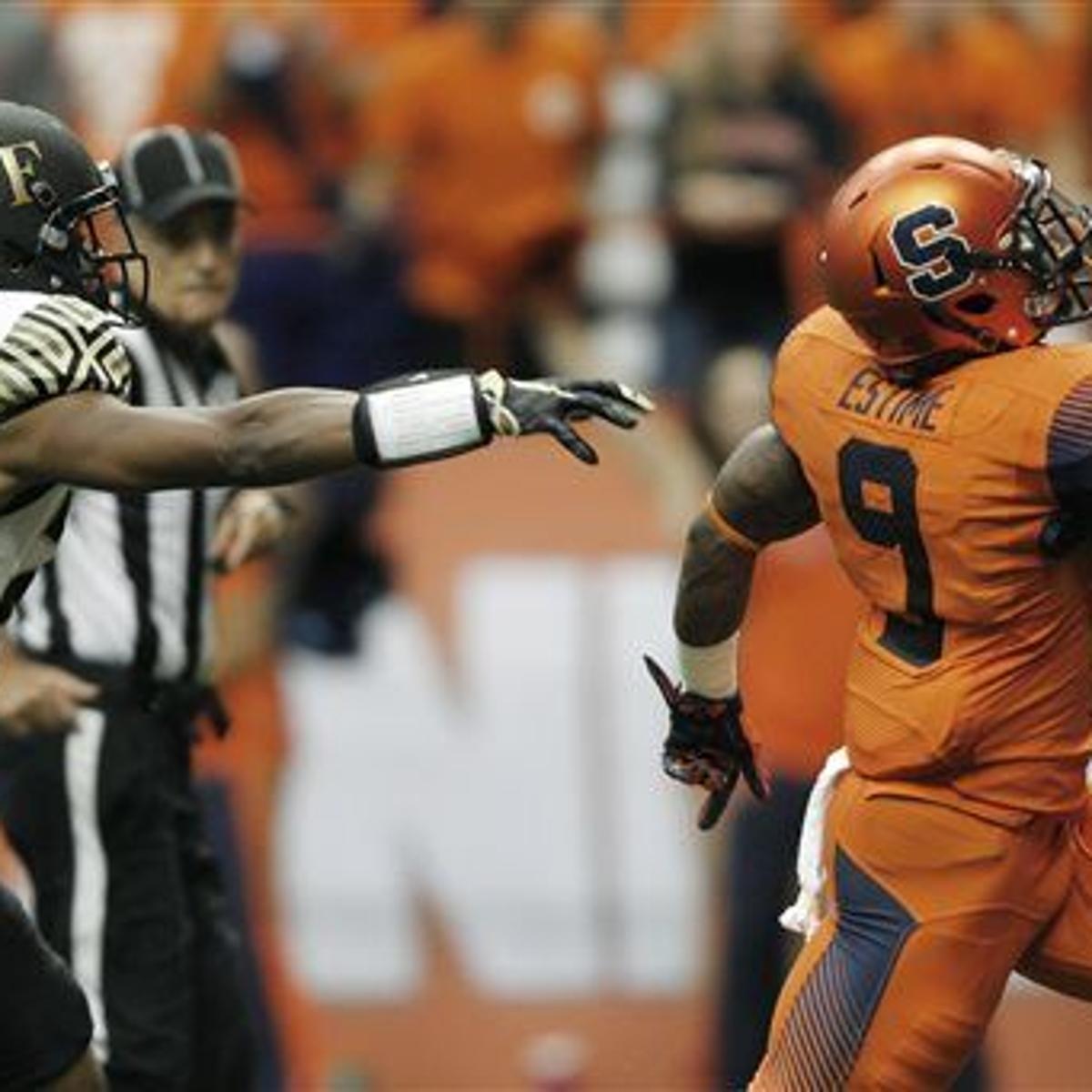 Eric Dungey Tosses Two Touchdowns Syracuse Beats Wake Forest 30