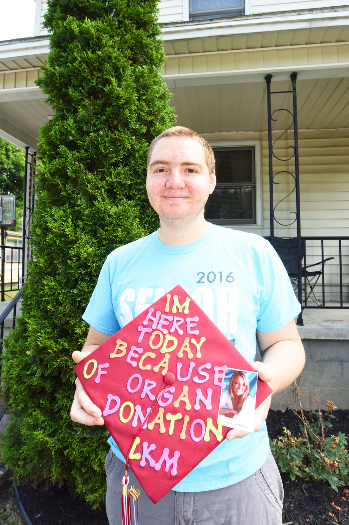 'I'm here today because of organ donation' Auburn High graduate