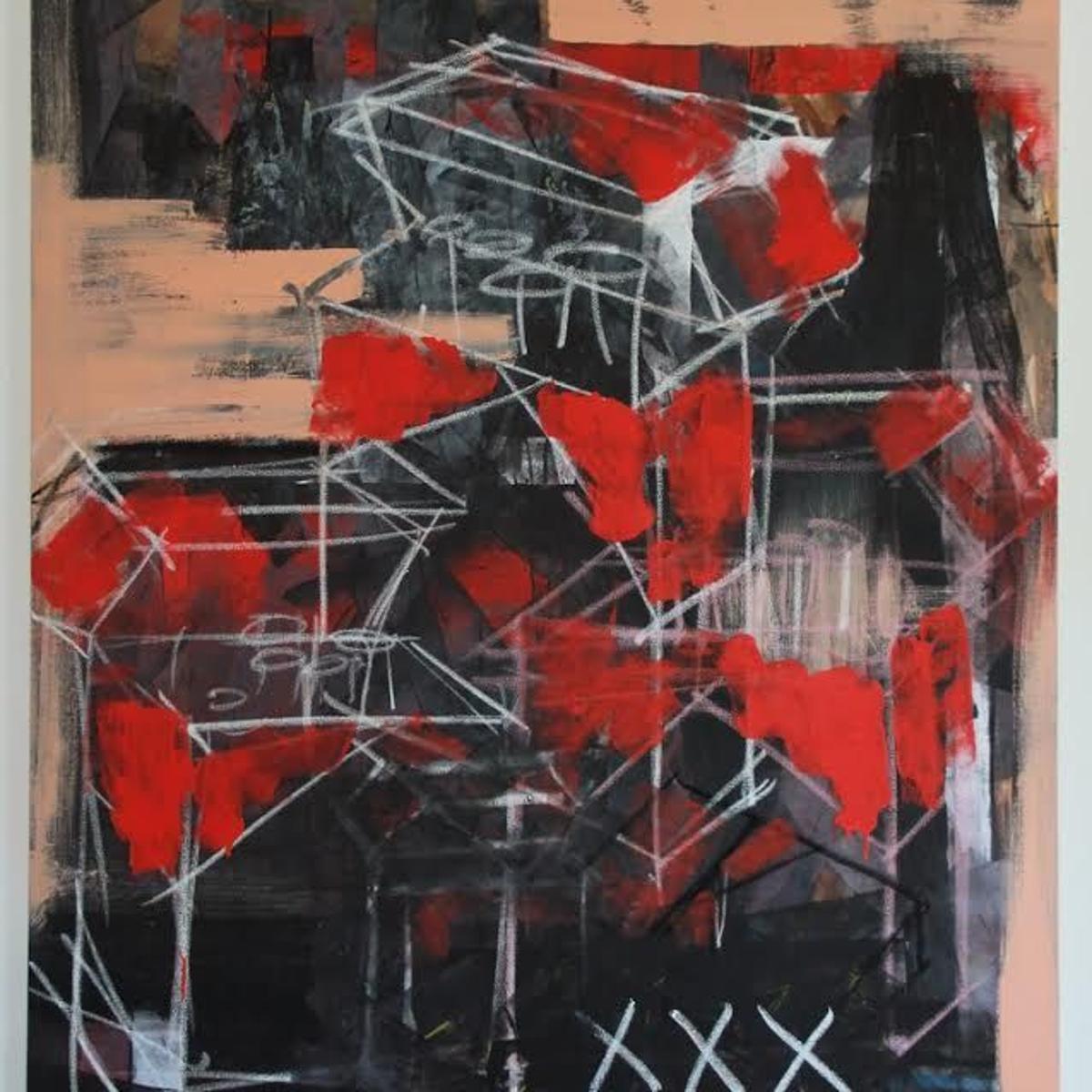 Artist Profile Marcellus Abstract Expressionist Painter Hunter Potter Working In Brooklyn Lifestyles Auburnpub Com