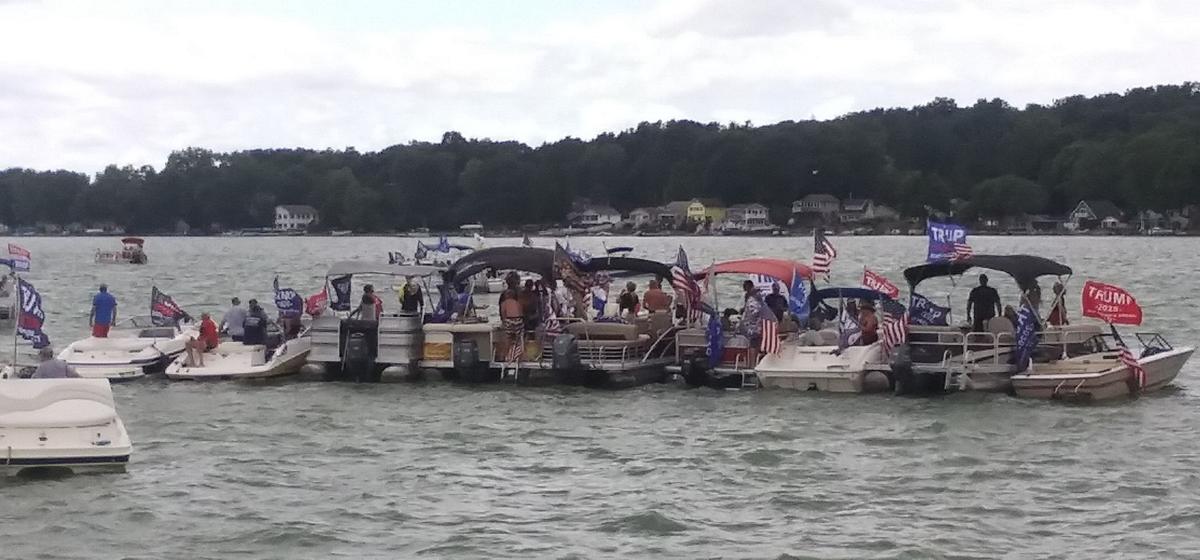 Pro Trump Boat Parade Trend Comes To Owasco Lake Politics Auburnpub Com