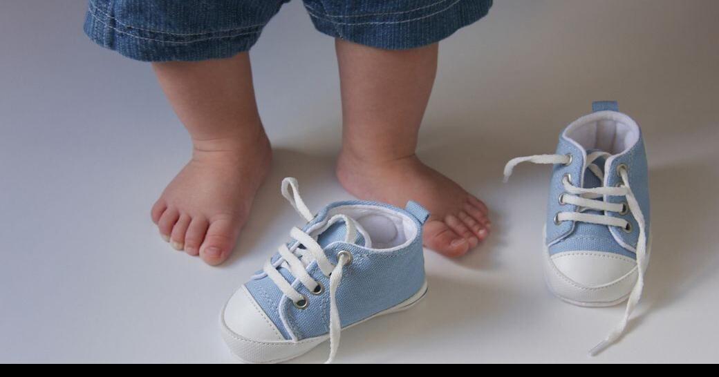 When should you buy your baby their first pair of shoes?