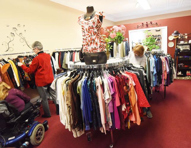 Fashion funds food pantry Seneca Falls boutique benefits House of Concern