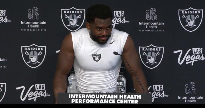 From Raiders Training Camp: LB Divine Deablo