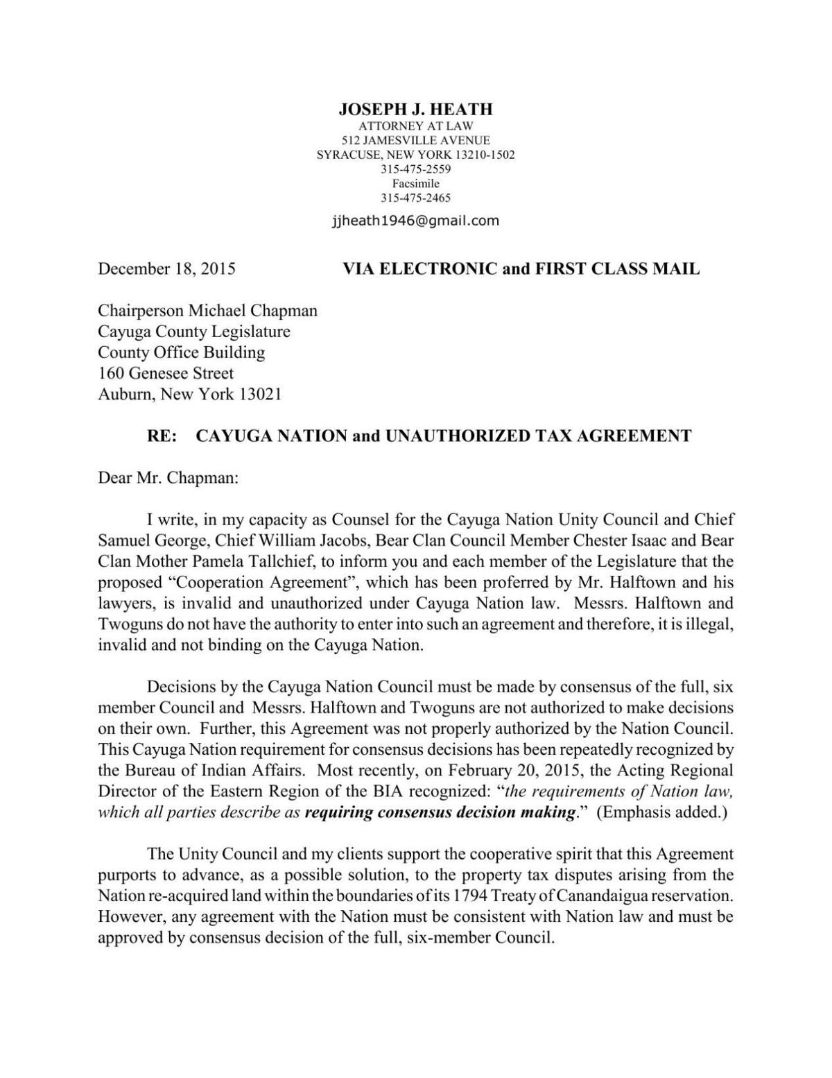 letter from attorney