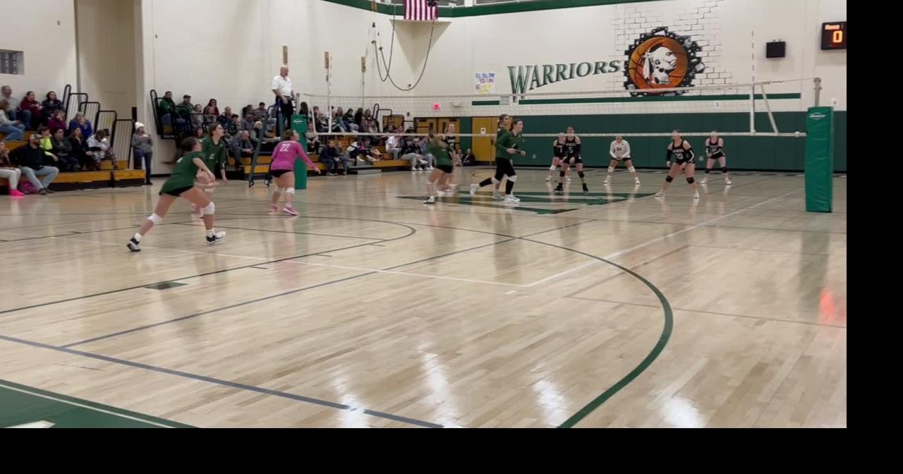 Video Weedsport girls volleyball hosts Port Byron