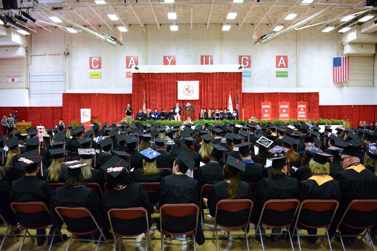 'The next step' Around 550 students graduate as Cayuga Community