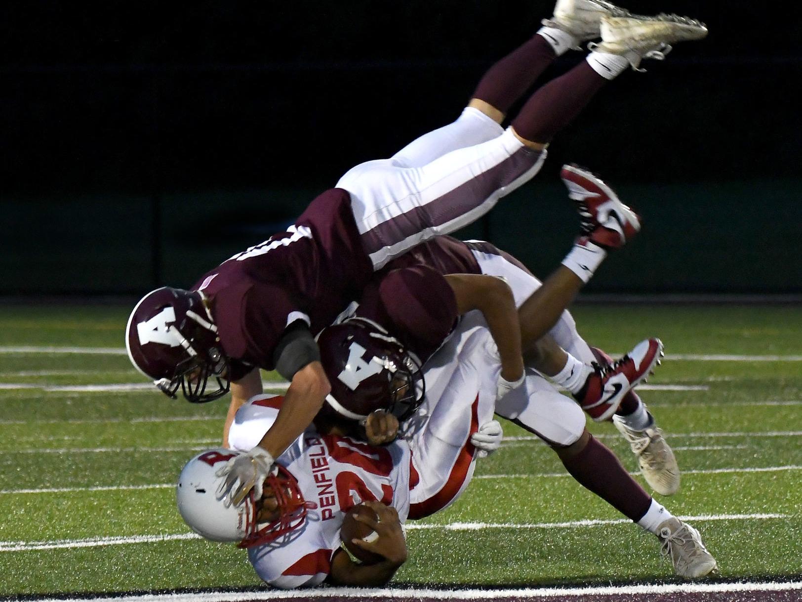 Auburn Football S Defense Suffocates Penfield For Second Win Of