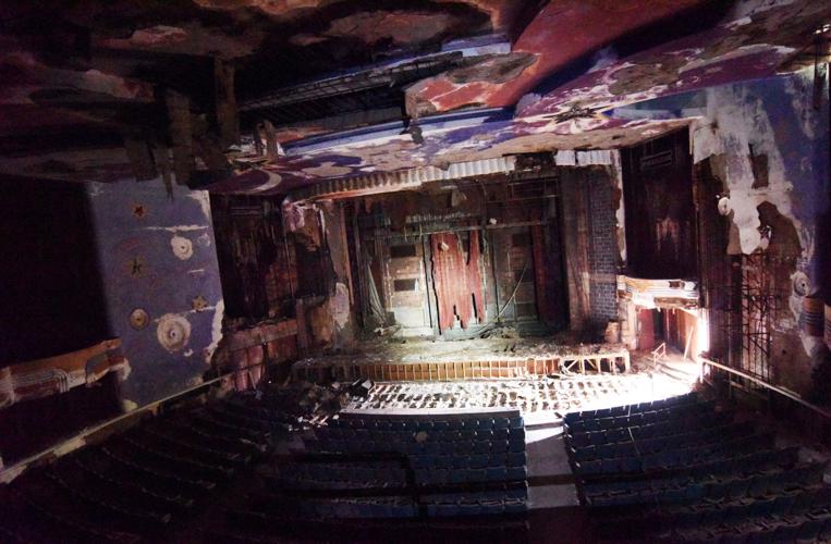 Inside the Auburn Schine Theater