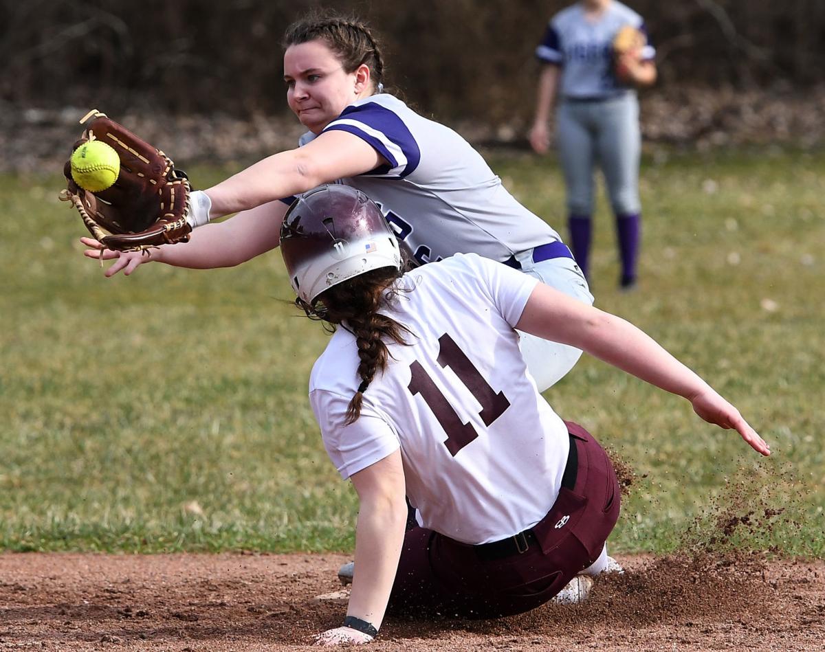 Auburn softball's offense stays hot in blowout over Cortland Local